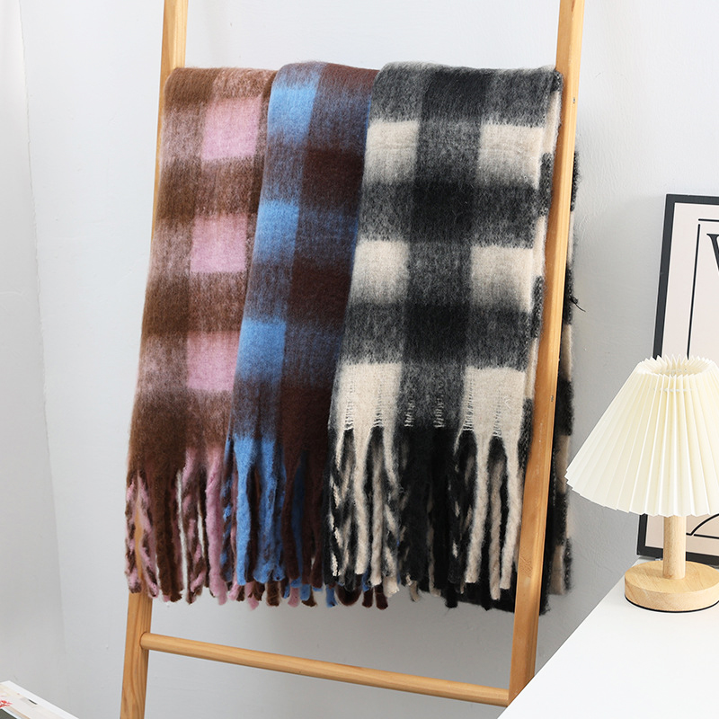 Woven Scarf Blanket - Winter Neue Plaid Luxus Großen Schal