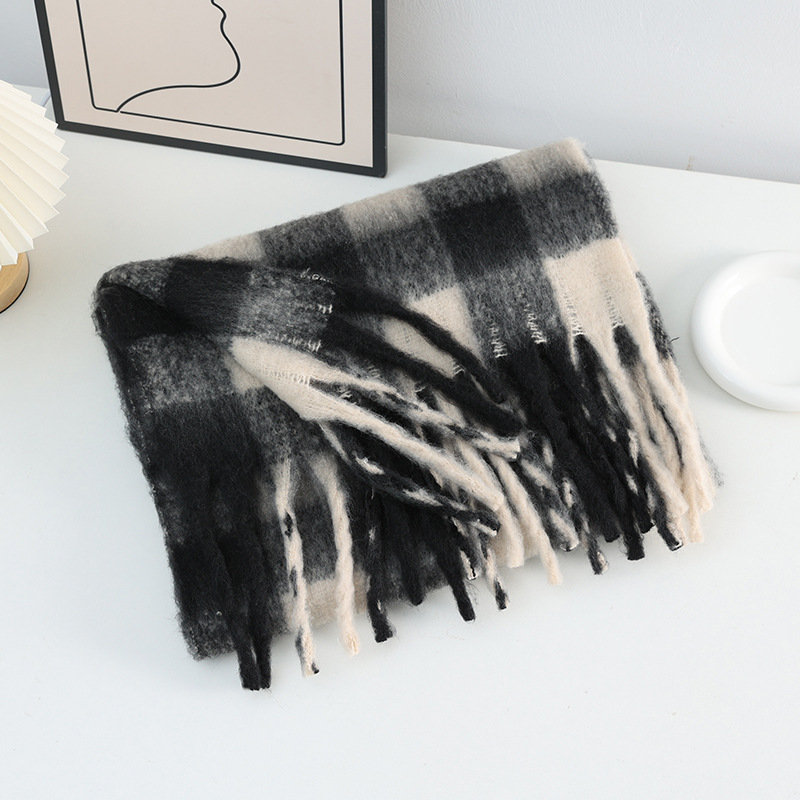 Winter Neue Plaid Luxus Großen – Woven Scarf Blanket Bewertung und Preis