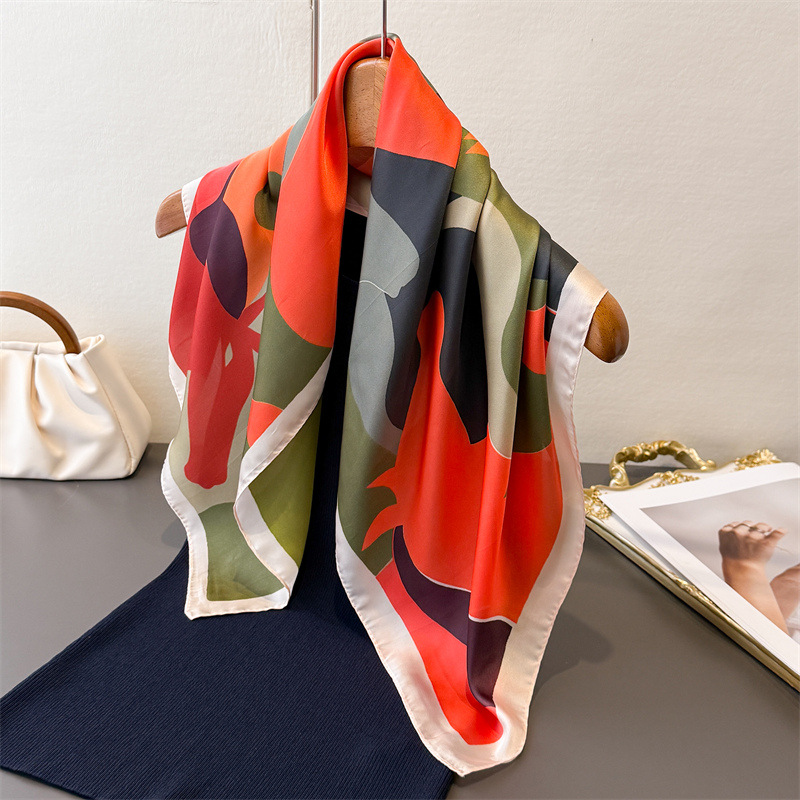 2026 Neuer Damen Quadratischer – Scarf Silk Square Bewertung und Preis